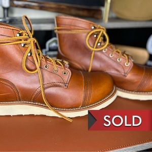 Red Wing 8089 Iron Ranger in Oro Legacy 9.5D Factory 2nd